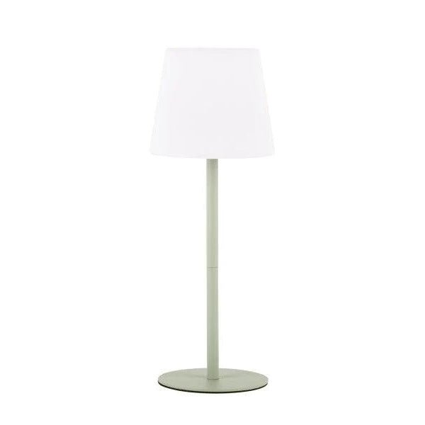 Leitmotiv Outdoors Rechargeable Table Lamp Green - TABLE/BEDSIDE LAMPS - Beattys of Loughrea