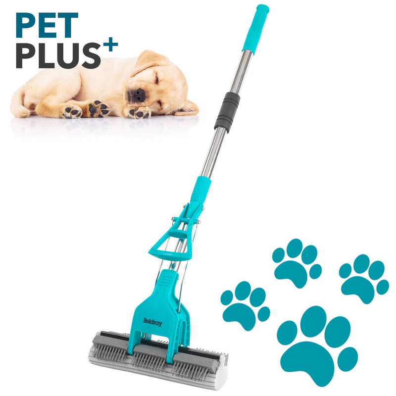 Beldray Pet Plus+ Slimline PVA Mop & Brush with Telescopic Handle - CLEANING - MOP & BUCKET - Beattys of Loughrea