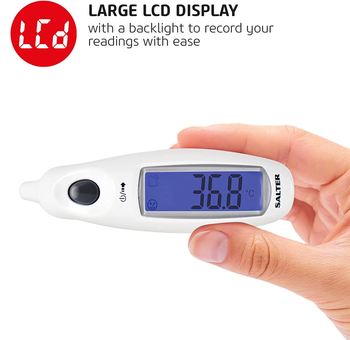 Salter Jumbo Display Ear Thermometer - THERMOMETERS - Beattys of Loughrea