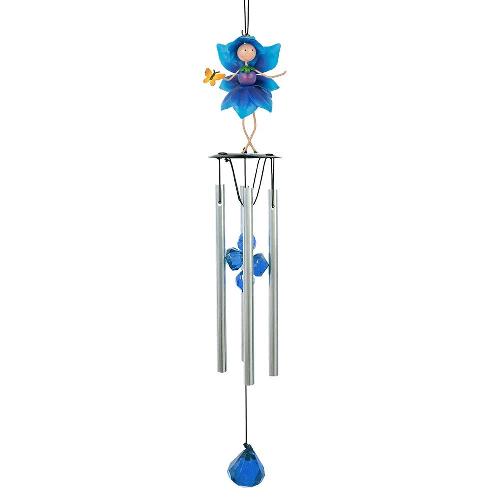 Phoebe Forget-Me-Not Fairy Mini Wind Chime - SOLAR / GARDEN ORNAMENTS - Beattys of Loughrea