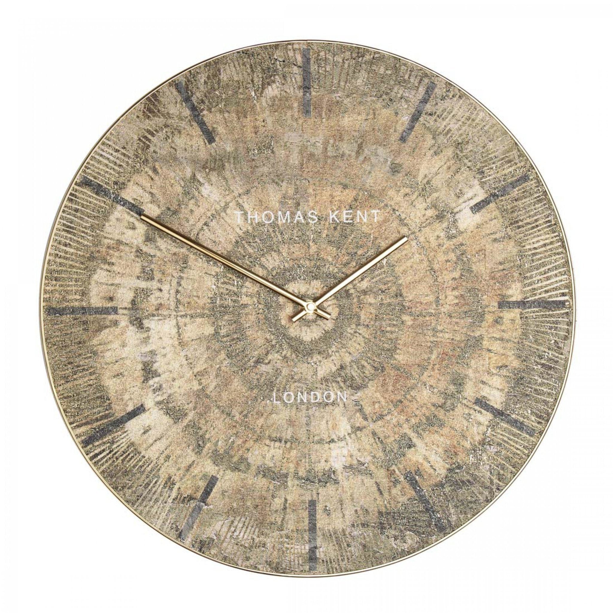 Thomas Kent 20" Starburst Wall Clock Gold