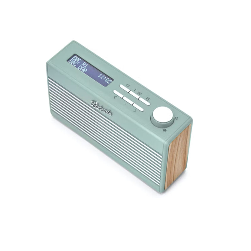 Roberts Rambler Mini Radio with Bluetooth - Duck Egg Blue - DAB DIGITAL RADIO - Beattys of Loughrea