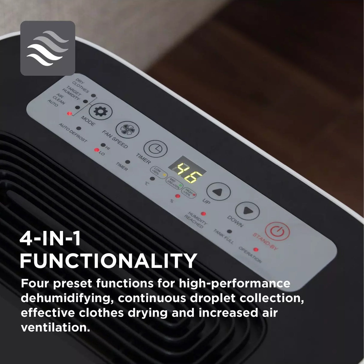 Black & Decker 20 Litre Dehumidifier - DE HUMIDIFIER - Beattys of Loughrea