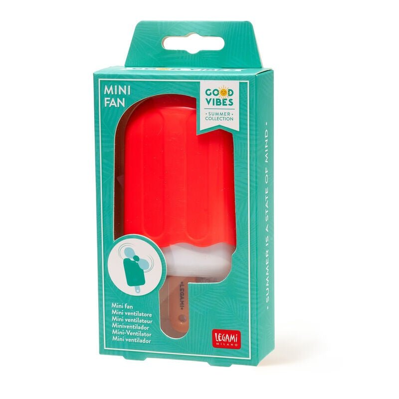 Legami Portable Mini Fan - Ice Pop - FANS - Beattys of Loughrea