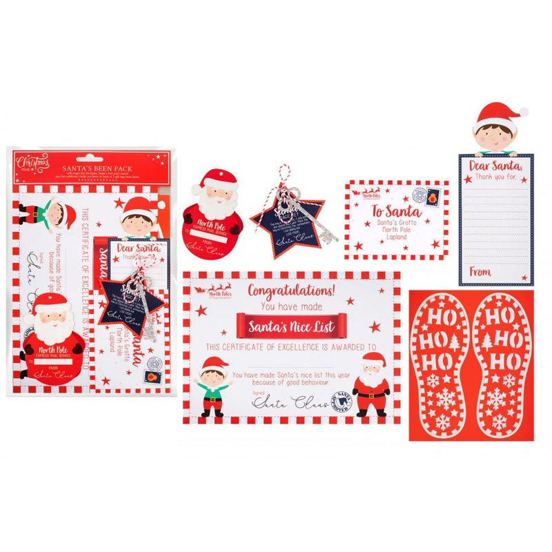 Christmas Santa's Been Pack - XMAS ACCESSORIES - Beattys of Loughrea