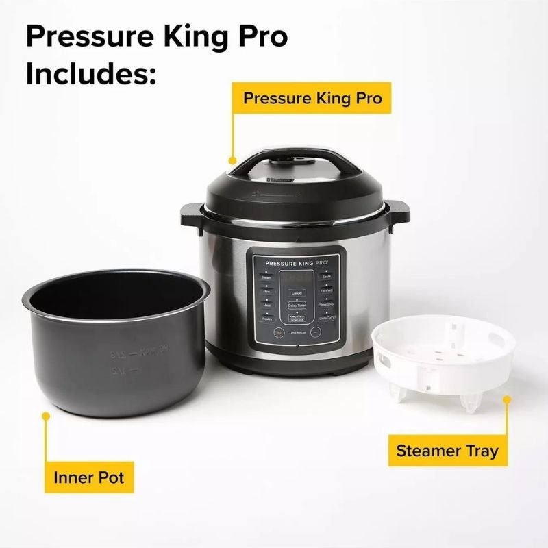 Pressure King Pro 5.7 Litre MultiCooker - FOOD STEAMER RICE COOKER SLOW COOKER - Beattys of Loughrea