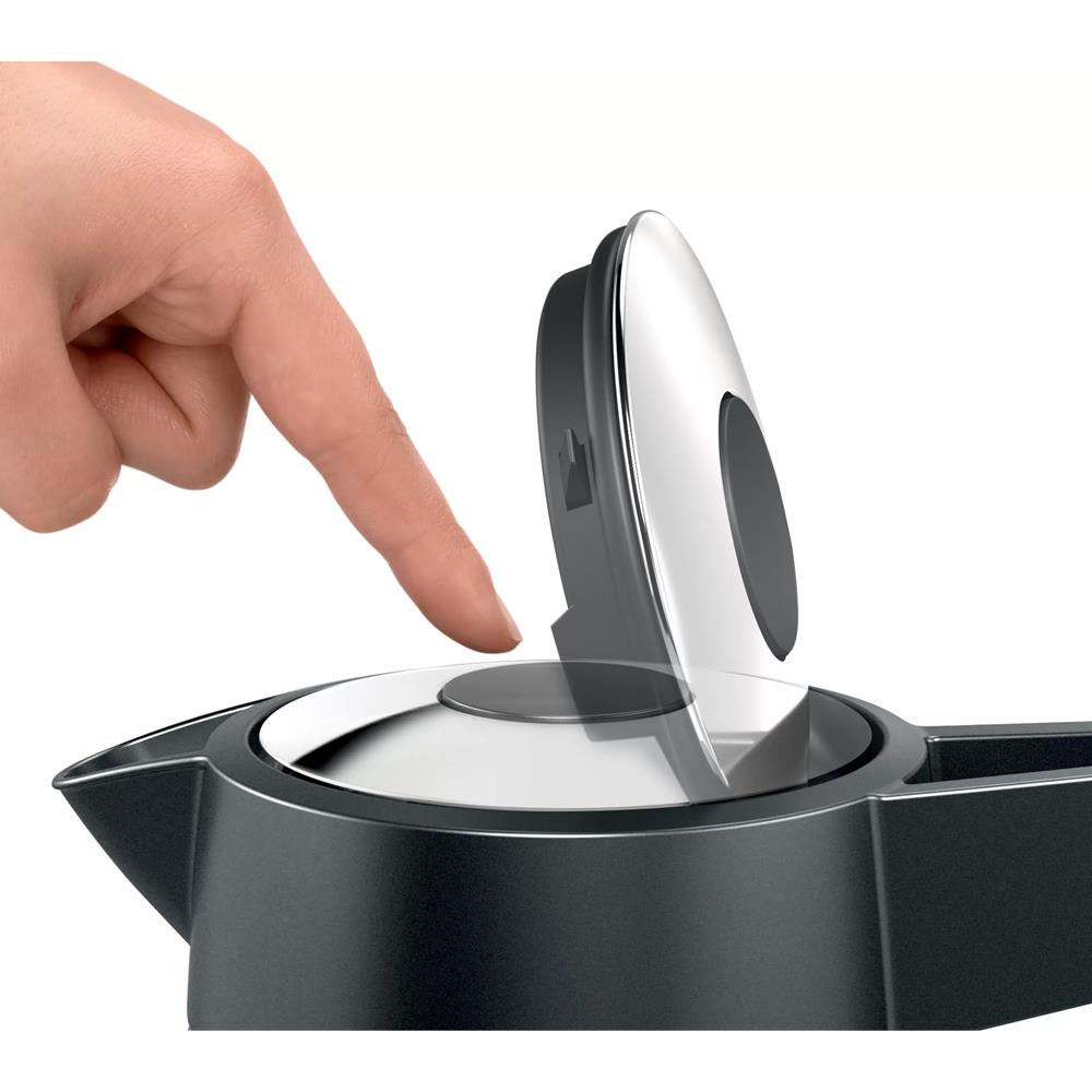 Bosch 1.7L Designline Graphite Kettle Series 6 - TWK5P475GB - KETTLES - Beattys of Loughrea