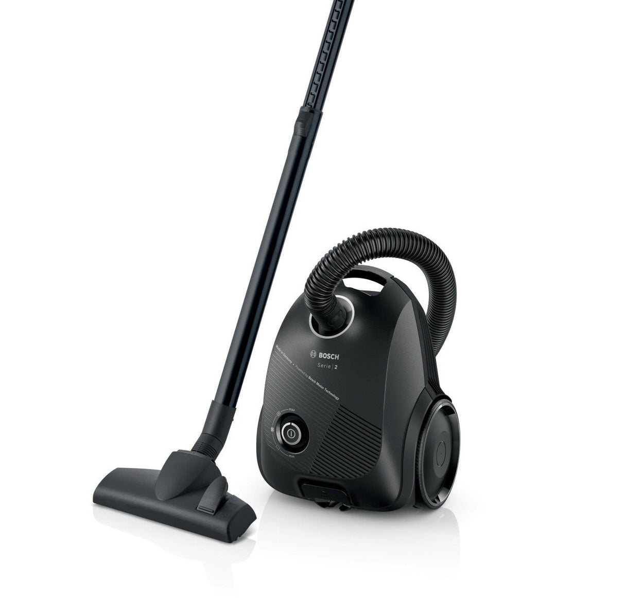 Bosch Serie 2 Bagged Vacuum Cleaner – Black | BGBS2BA1GB - VACUUM CLEANER NOT ROBOT - Beattys of Loughrea