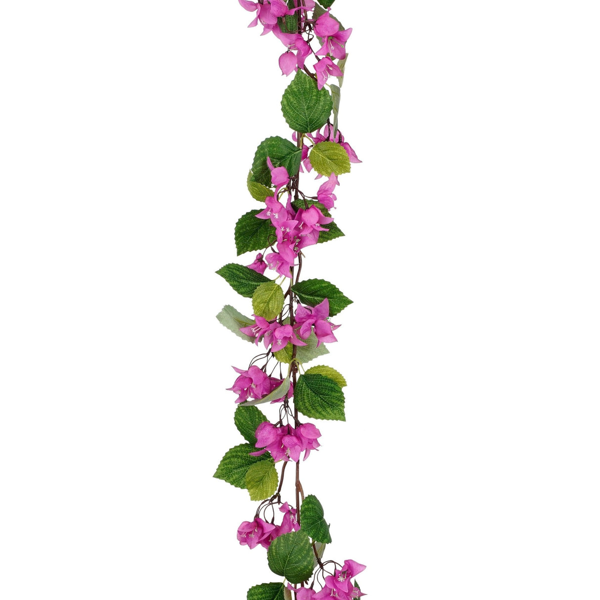 Bougainvillea Garland 180 x 20 x 10cm Purple - FLOWER - SILK - Beattys of Loughrea