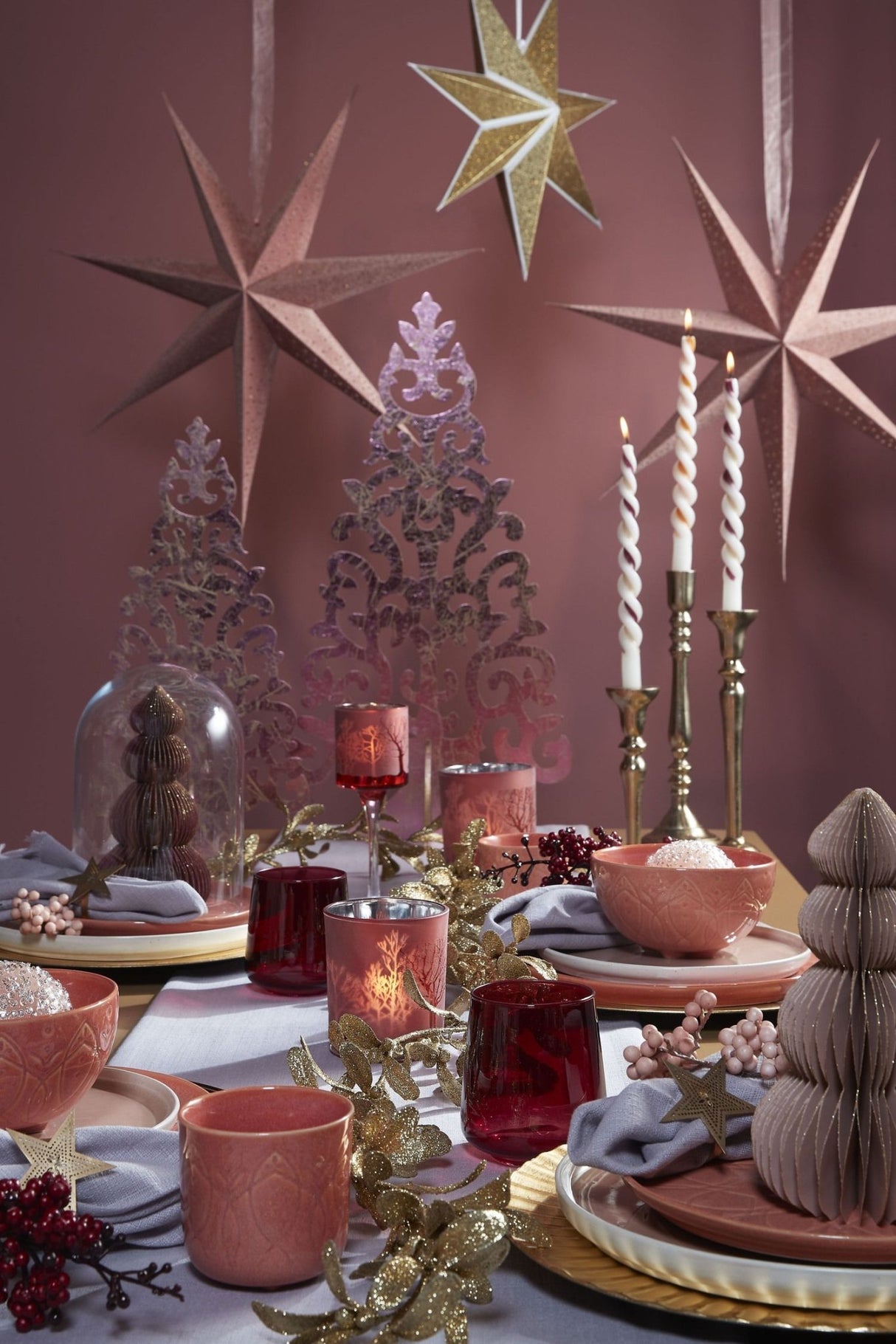 Rocco Candle Holder 32.5cm - Aluminium/Gold - CANDLE HOLDERS / Lanterns - Beattys of Loughrea