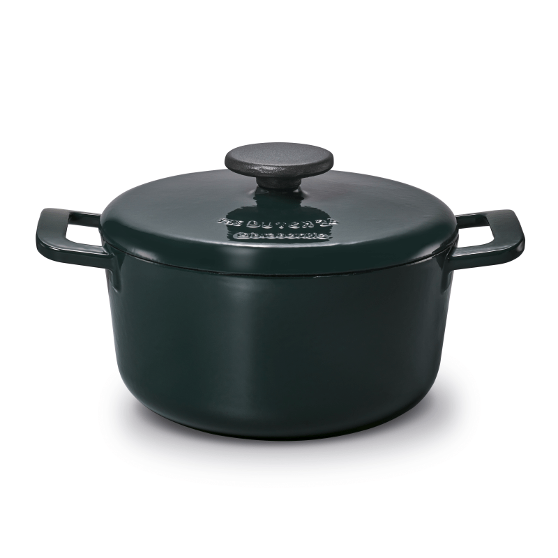 Brabantia The Dutch Oven Pine Green 24cm Casserole - COOKWARE - CAST IRON - Beattys of Loughrea