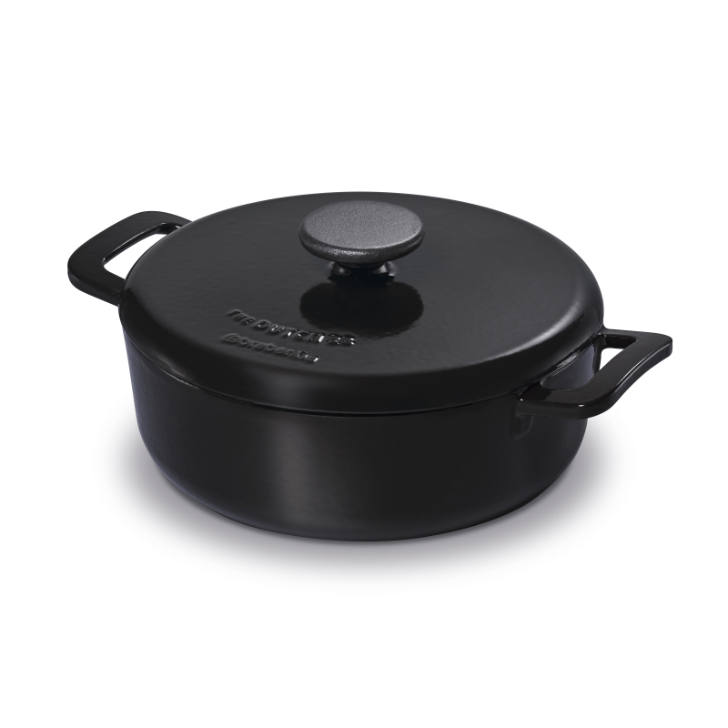 Brabantia The Dutch Oven Black 28cm Casserole - COOKWARE - CAST IRON - Beattys of Loughrea