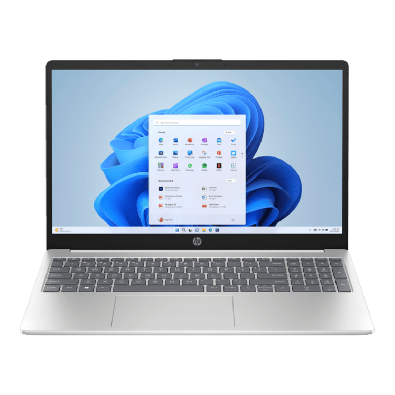 HP Laptop Ryzen 5 8GB 256GB 15.6 FHD Diamond White Laptop | 15-FC0021NA - LAPTOP/ NETBOOK - Beattys of Loughrea