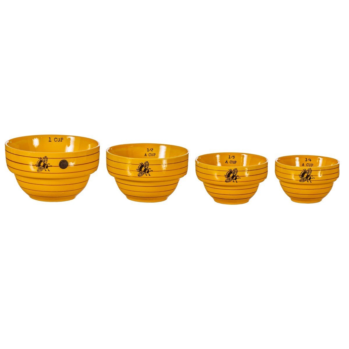 Bee Hive Measuring Bowls - GENERAL LOOSE WARE - Beattys of Loughrea