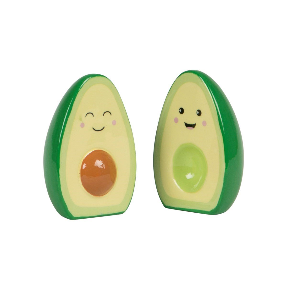 Happy Avocado Salt & Pepper Set - GENERAL LOOSE WARE - Beattys of Loughrea