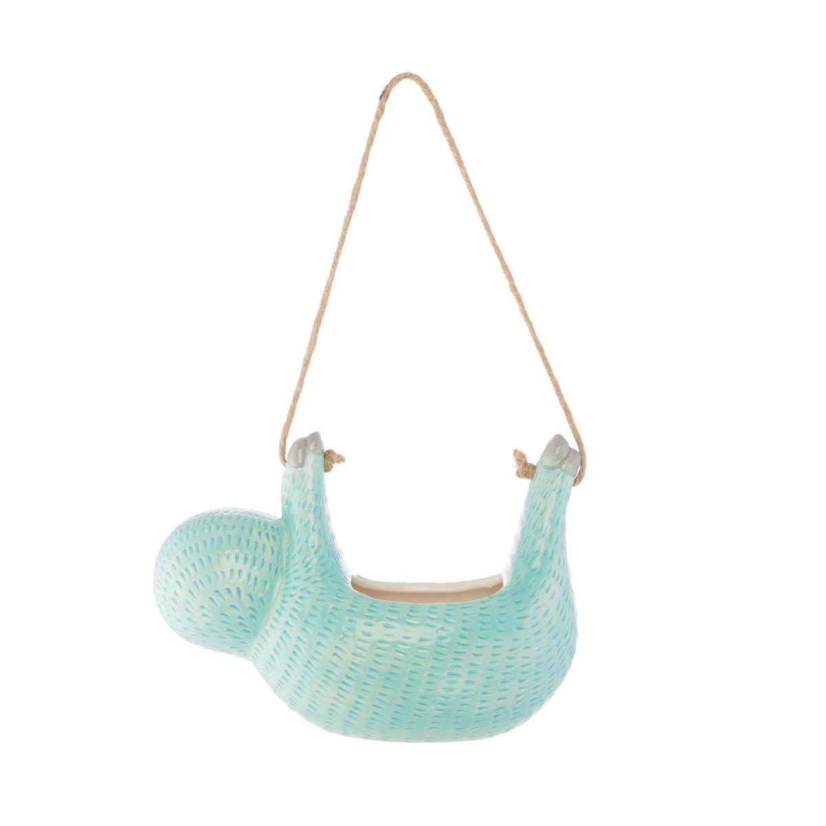 Seymour Sloth Hanging Planter - PLASTIC FLOWER POT - Beattys of Loughrea