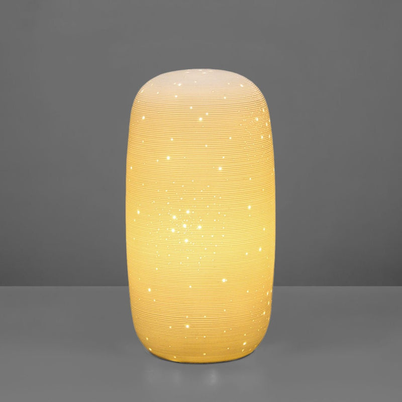 Ceramic Lamp – Starry Tall 26cm - TABLE/BEDSIDE LAMPS - Beattys of Loughrea