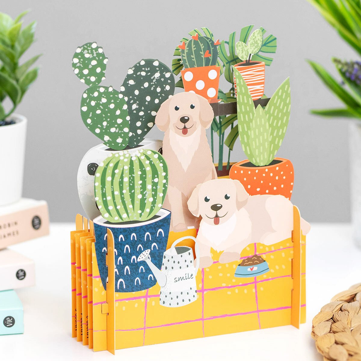 3D Pop Up Greeting Card Dogs MN030 - Beattys of Loughrea | www.beattys.ie