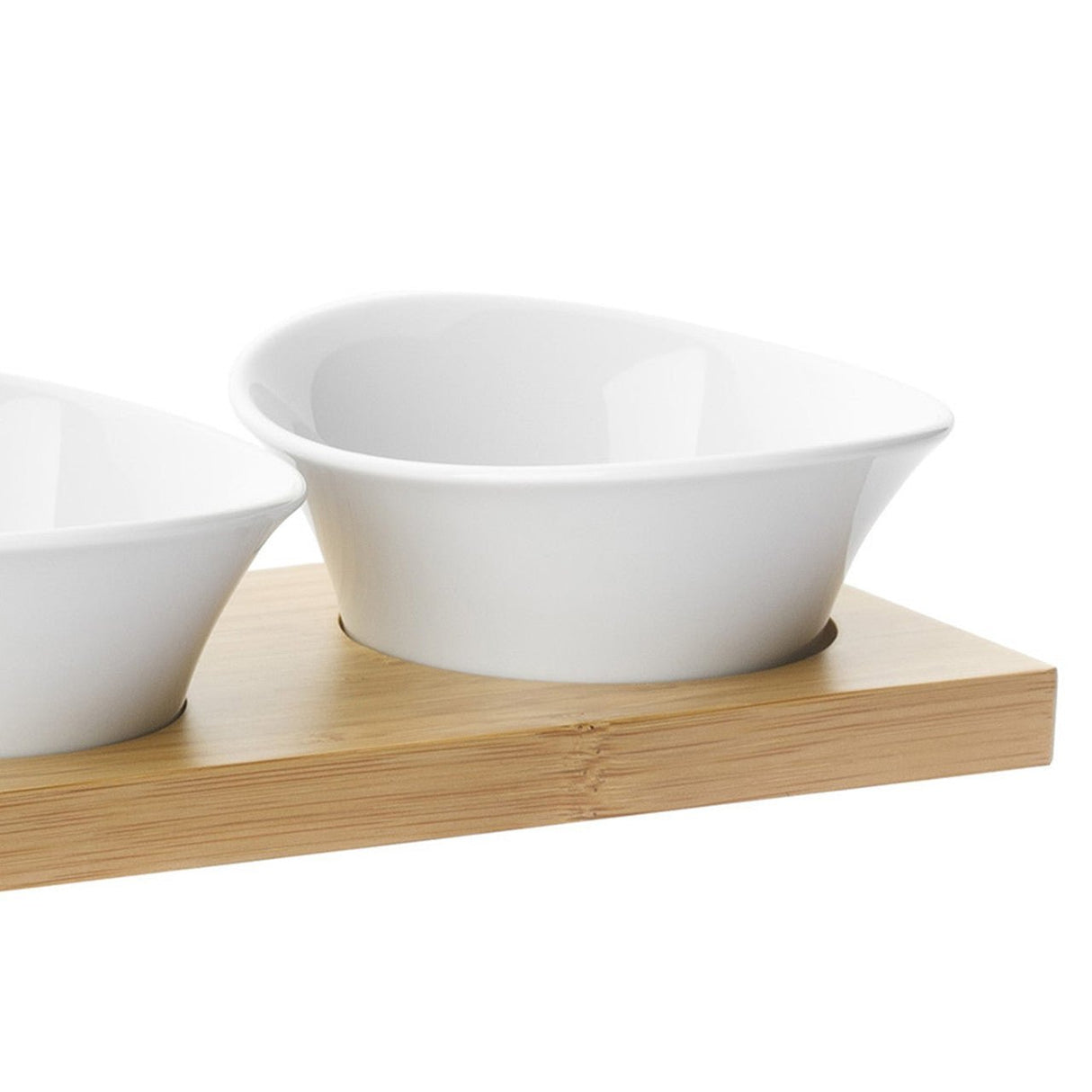 Zwilling 4 Piece Dip Set - Includes Wooden Tray & 4 Small Bowls - GENERAL LOOSE WARE - Beattys of Loughrea