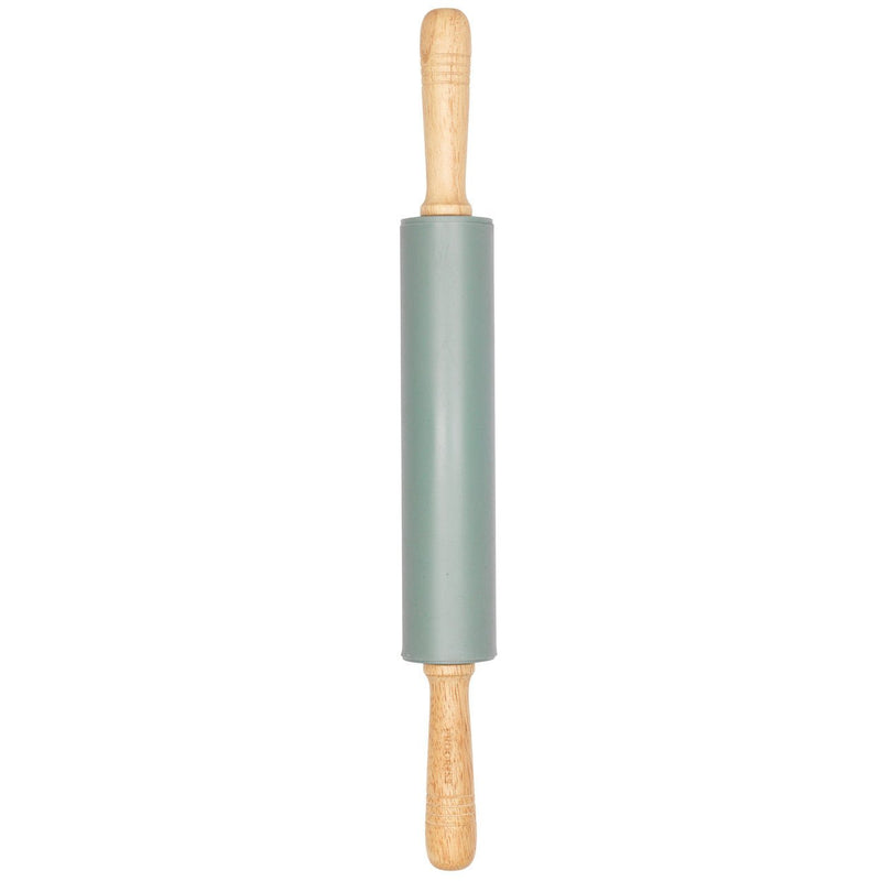 Progress Go Bake! Silicone Rolling Pin With Wooden Handles - KITCHEN HAND TOOLS - Beattys of Loughrea