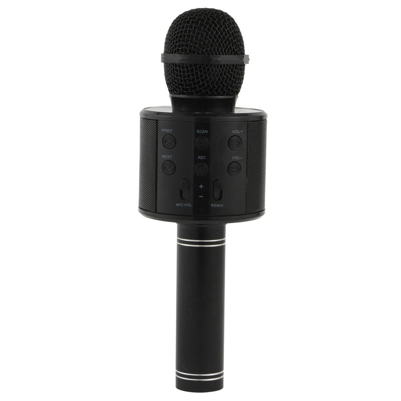 Intempo Wireless Karaoke Microphone Speaker Black - SPEAKERS HIFI MP3 PC - Beattys of Loughrea