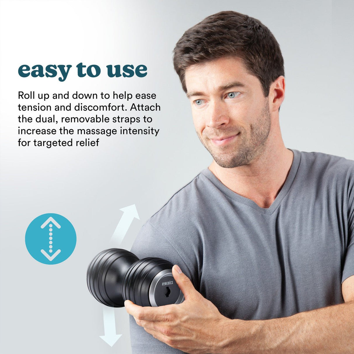 Homedics Double Barrel Massager - HEAT MASSAGERS - Beattys of Loughrea