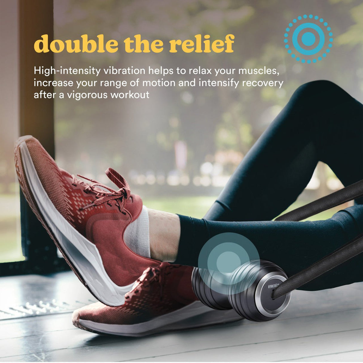 Homedics Double Barrel Massager - HEAT MASSAGERS - Beattys of Loughrea