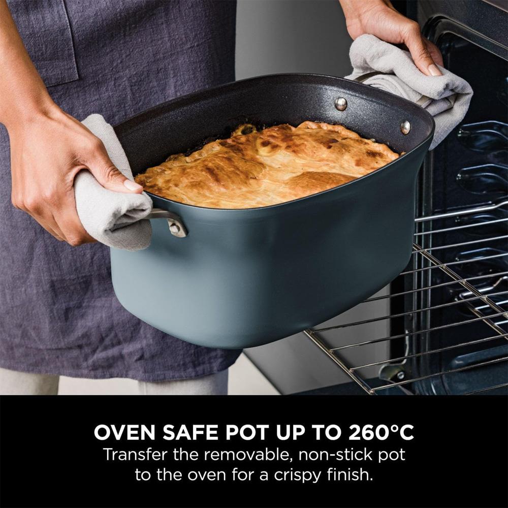 Ninja Foodi Possible Cooker 8-In-1 Slow Cooker Grey - ELEC SKILLET/WOK/COOKPAN - Beattys of Loughrea