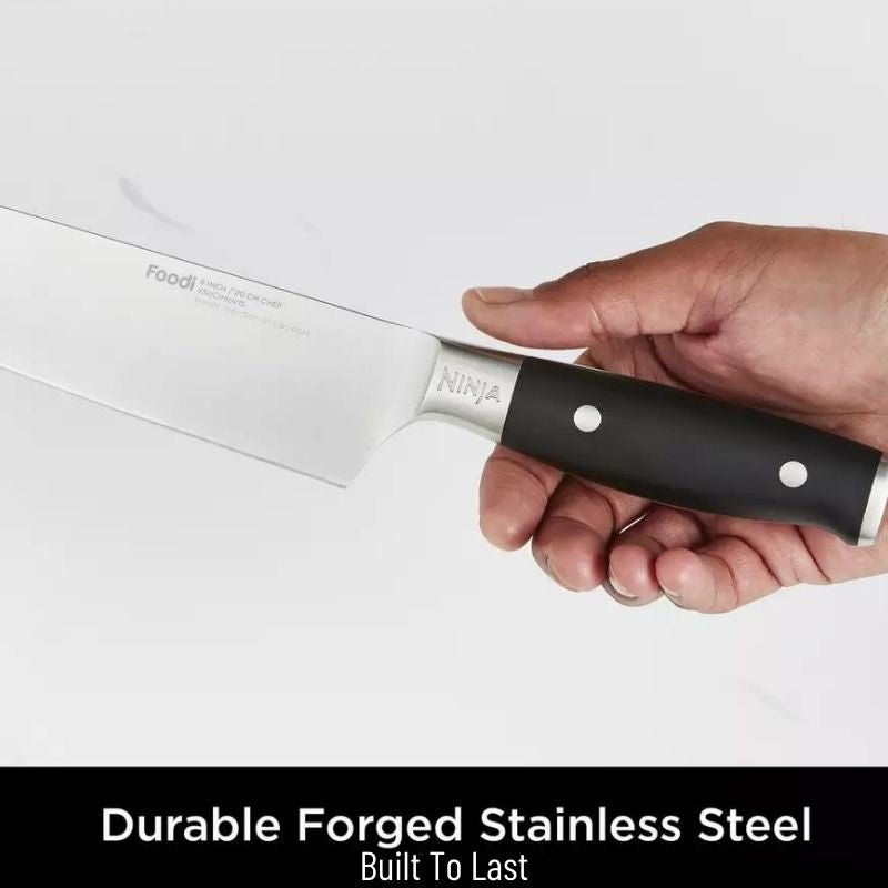Ninja StaySharp Knife Block (Inc. Intergrated Sharper) - ELECTRIC KNIFE - Beattys of Loughrea
