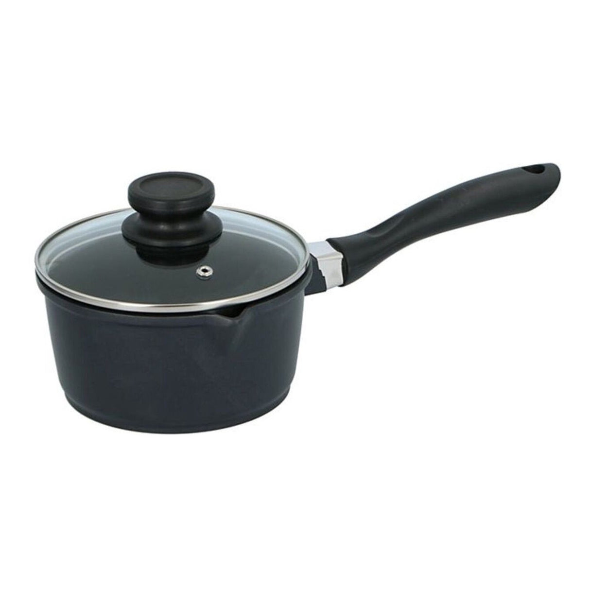 Alpina Saucepan with Lid 16cm - COOKWARE - S/STEEL - Beattys of Loughrea