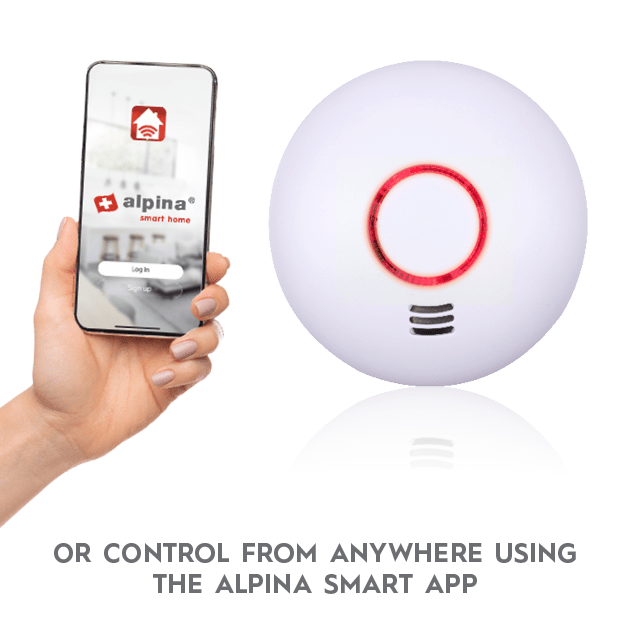 Alpina Smart Heat/ Smoke Detector - SECURITY CAMERA/ PRODUCTS - Beattys of Loughrea