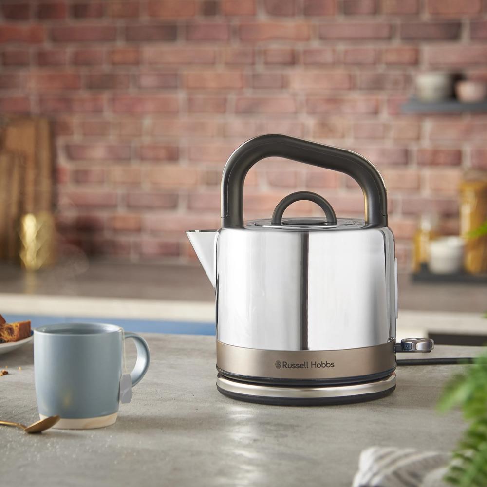 Russell Hobbs Distinctions Kettle 1.5 Litre - Titanium - KETTLES - Beattys of Loughrea