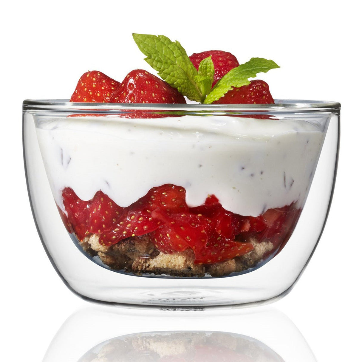 Vivo by Villeroy & Boch 10.5cm Double Walled Bowl Set of 2 - PYREX & GLASS OVENWARE - Beattys of Loughrea