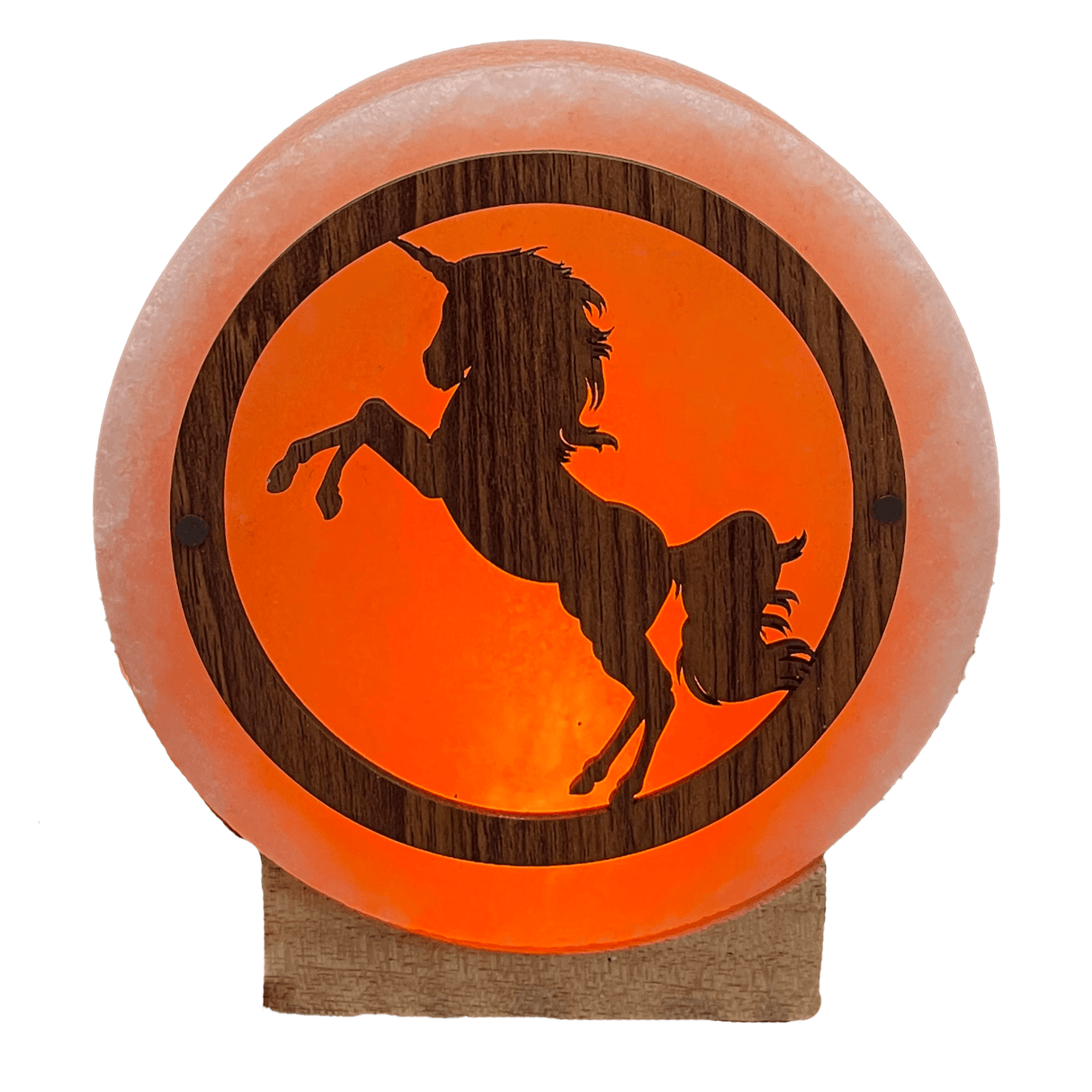 Unicorn LED Mini Salt Lamp (USB) - TABLE/BEDSIDE LAMPS - Beattys of Loughrea