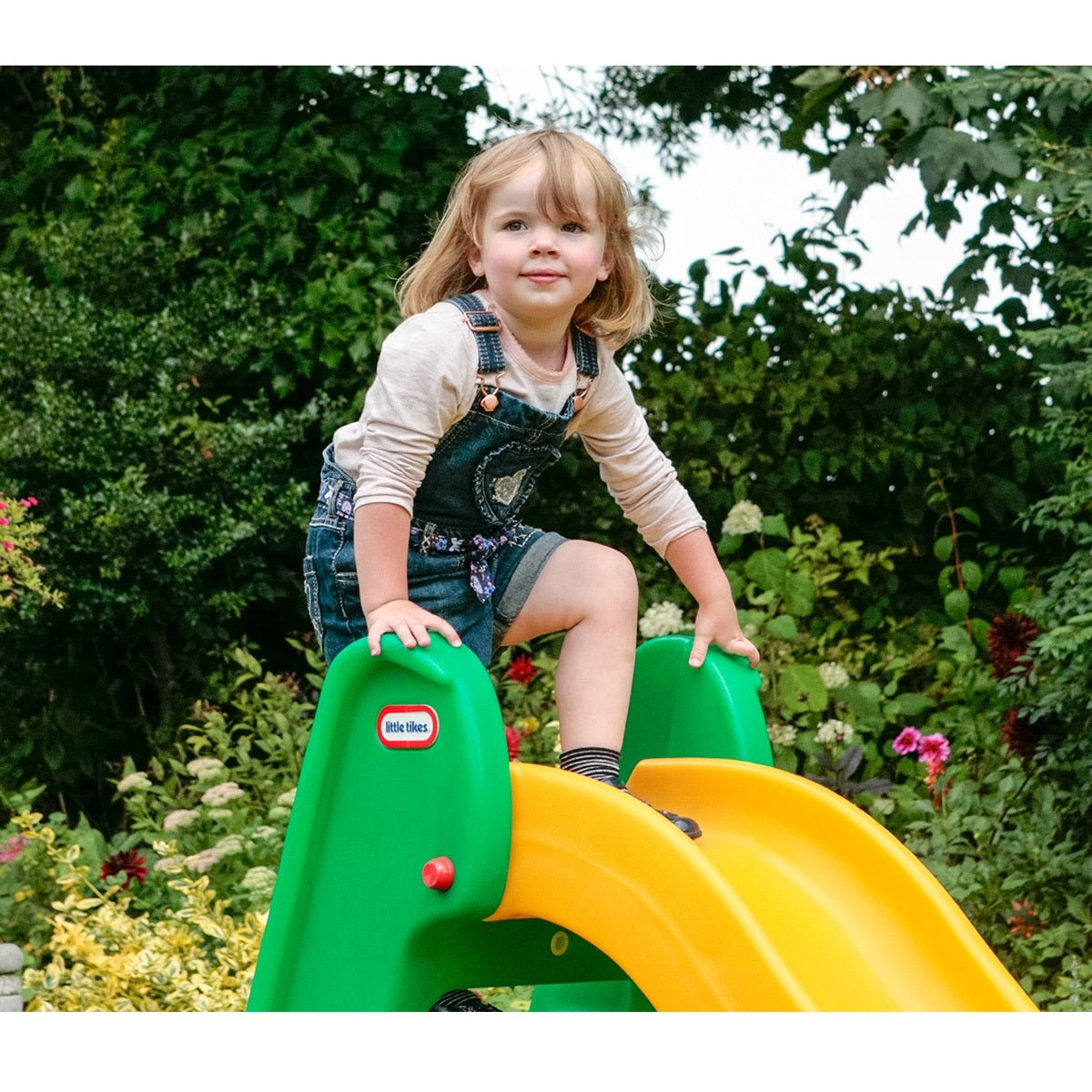 Little Tikes Easy Store Large Slide Sunshine - SWINGS/SLIDE OUTDOOR GAMES - Beattys of Loughrea