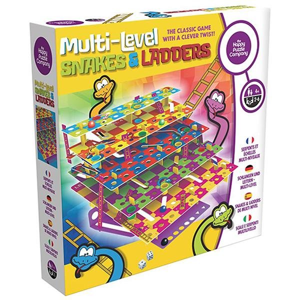 Multi-Level Snakes & Ladders - BOARD GAMES / DVD GAMES - Beattys of Loughrea