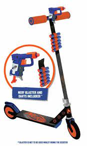 Nerf Blaster Scooter Inline Scooter With Blaster & Darts - GO KART/SCOOTER/ROCKING HORSE - Beattys of Loughrea