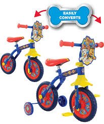 Paw Patrol 2In1 10In Training Bike - BIKES - CHILDRENS - Beattys of Loughrea