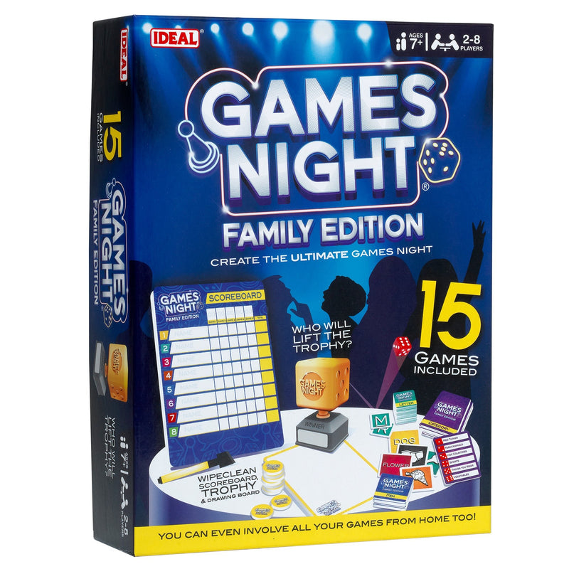 Ideal Games Night Family Edition - BOARD GAMES / DVD GAMES - Beattys of Loughrea