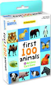 First 100 Animals Matching Card Game - BOARD GAMES / DVD GAMES - Beattys of Loughrea