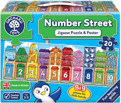 Number Street Jigsaw Puzzle - JIGSAWS - Beattys of Loughrea
