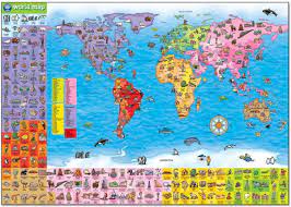 World Map Puzzle & Poster - Beattys of Loughrea | www.beattys.ie