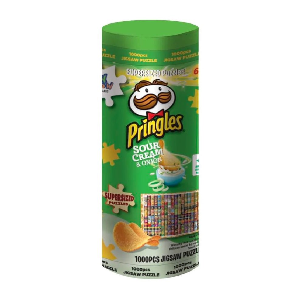 Supersized Jigsaw Puzzle Green Pringles 1000Pcs - JIGSAWS - Beattys of Loughrea