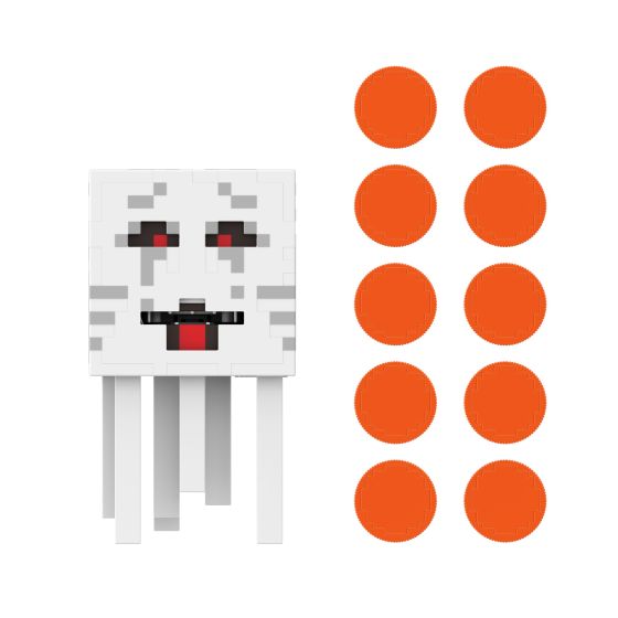 Minecraft Fireball Ghast Figure - Beattys of Loughrea | www.beattys.ie