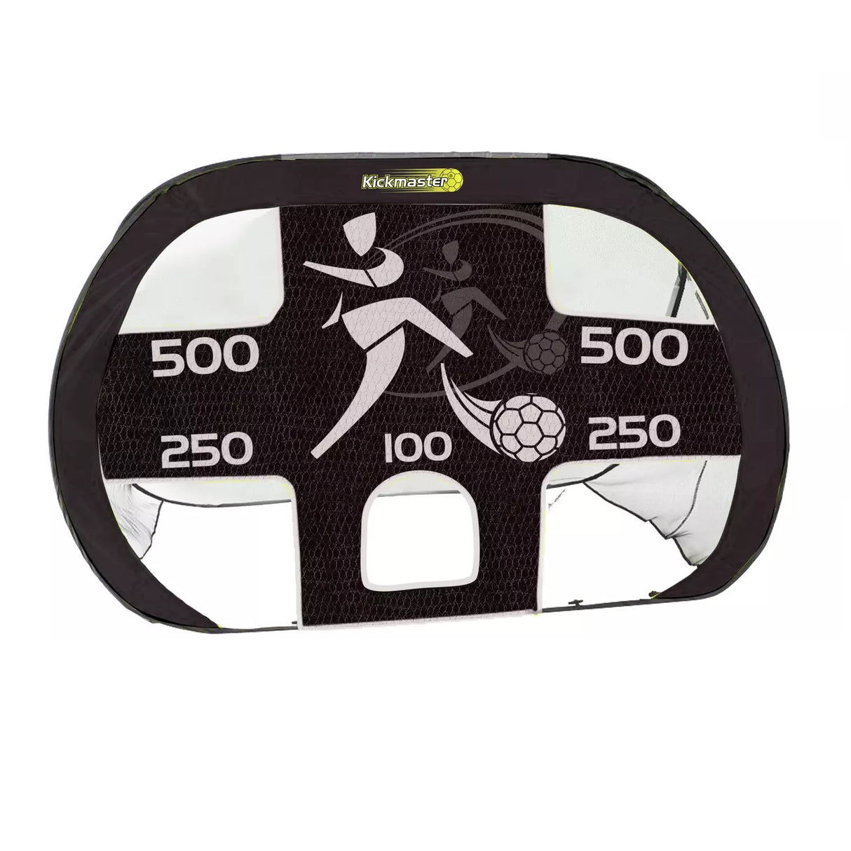 Kickmaster 2-in-1 Large Quick-Up Goal and Target Shot - FOOTBALL/NETS/ACCESSORIES - Beattys of Loughrea