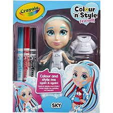 Crayola Colour N Style Friends 5 Doll Assorted - ART & CRAFT/MAGIC/AIRFIX - Beattys of Loughrea