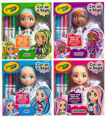 Crayola Colour N Style Friends 5 Doll Assorted - ART & CRAFT/MAGIC/AIRFIX - Beattys of Loughrea