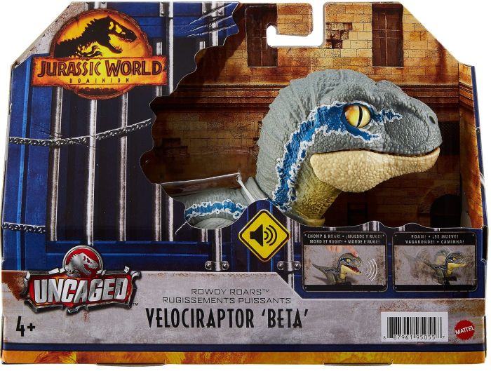 Jurassic World Dominion Uncaged Rowdy Roars Velociraptor Beta - A/M, TRANSFORMERS - Beattys of Loughrea