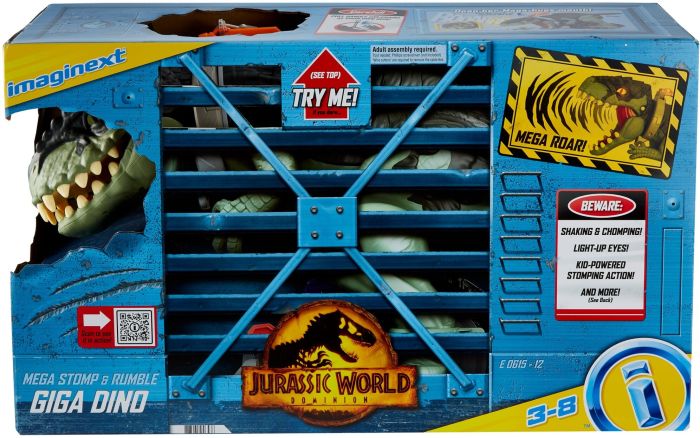 Fisher Price Imaginext Jurassic World Domination Tv Driver Dino - BABY TOYS - Beattys of Loughrea
