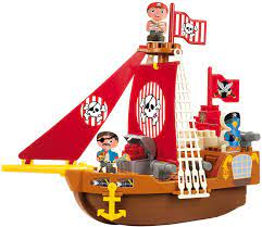 Abrick Pirate Boat - CONSTRUCTION - LEGO/KNEX ETC - Beattys of Loughrea